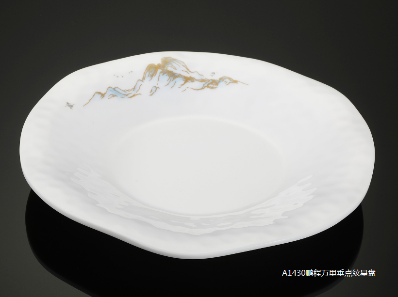 A1430-11鹏程万里11寸12.5寸14寸垂点纹星盘