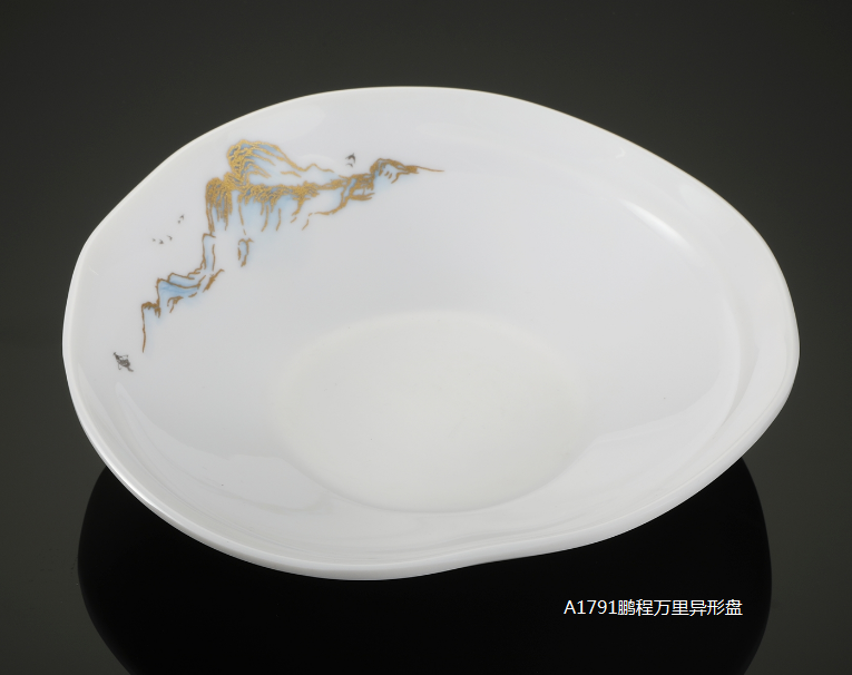 A1791-8鹏程万里8寸9.5寸11寸异形盘