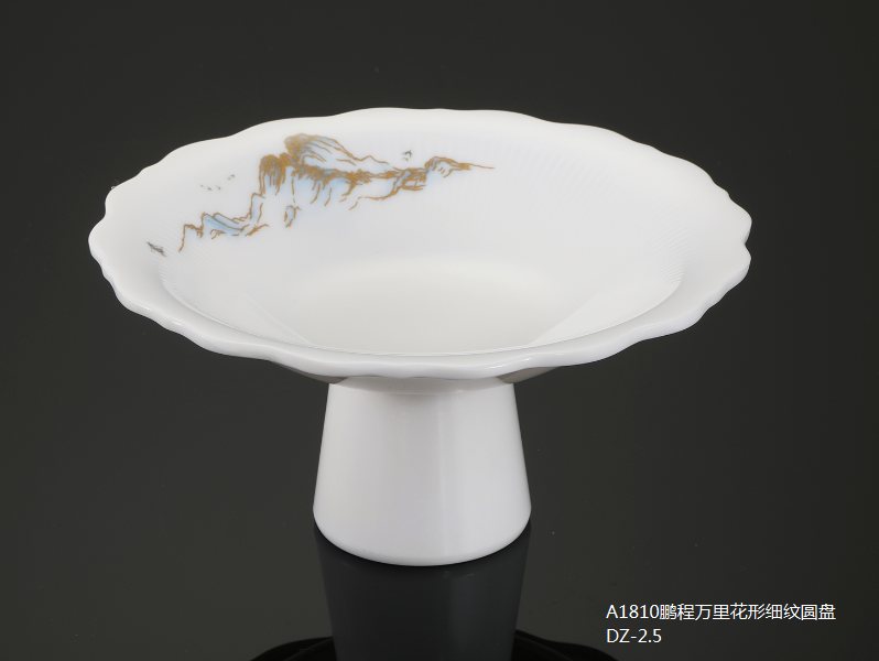 A1810-6鹏程万里6寸7寸花形细纹圆盘