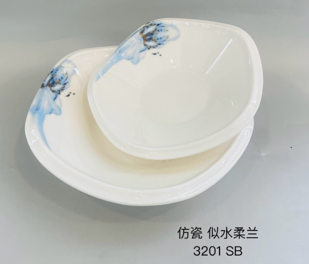 似水柔兰3201-8/10五角盘
