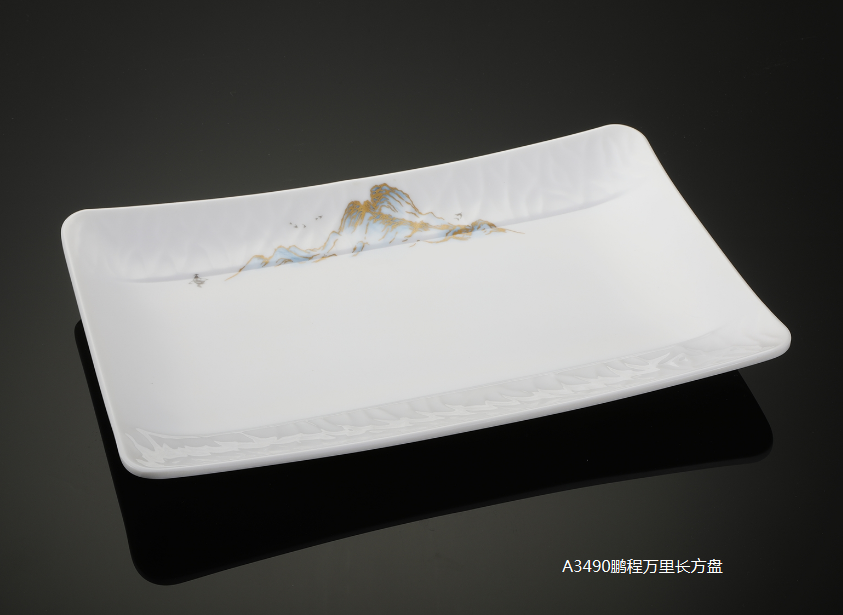 A3490-12鹏程万里12寸14寸16寸长方盘