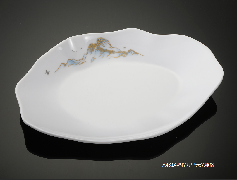 A4314-12鹏程万里12寸14寸16寸云朵腰盘