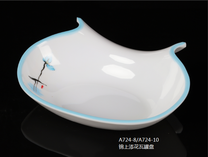 锦上添花A724-8   8寸瓦罐盘