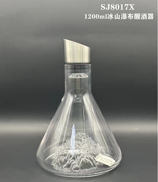 SJ8017X 1200ml冰山瀑布醒酒器