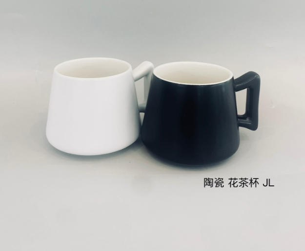 花茶杯黑色